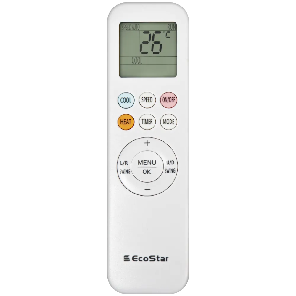EcoStar AC 1 TON Inverter Emperor Series (Heat & Cool) on Installments
